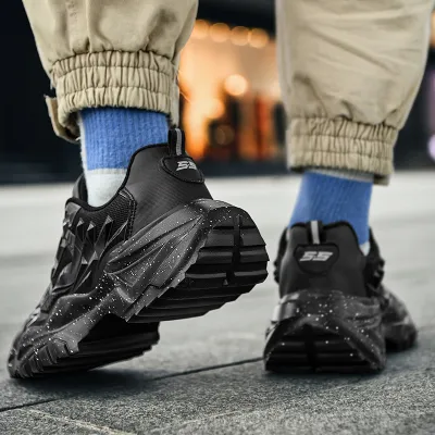 Sports Rotary Button Armor Sneakers
